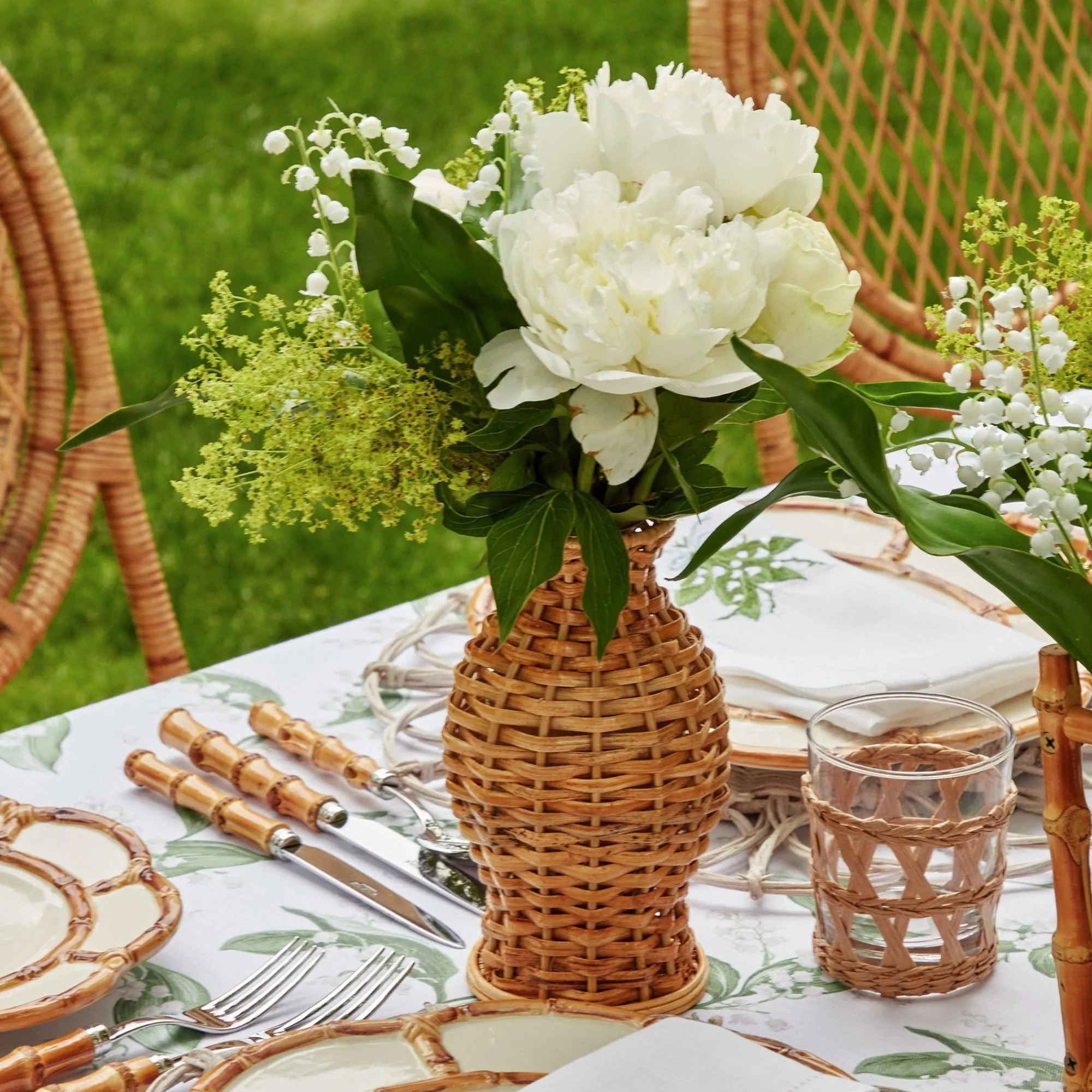 natural_rattan_vase_set_o_3.webp New Natural Rattan Vase (Set Of 3) Rattan Tableware