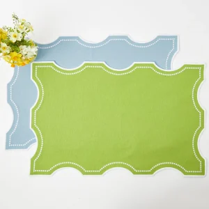 Store Octavia Green Tray Liner Placemats