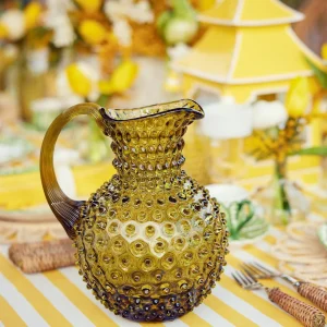 Flash Sale Olive Green Hobnail Jug Jugs
