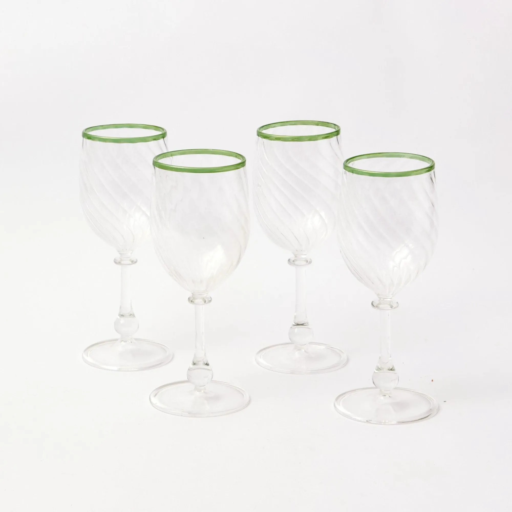 olive_rim_swirl_wine_glas_13.webp Cheap Olive Rim Swirl Wine Glasses (Set Of 4) Glasses