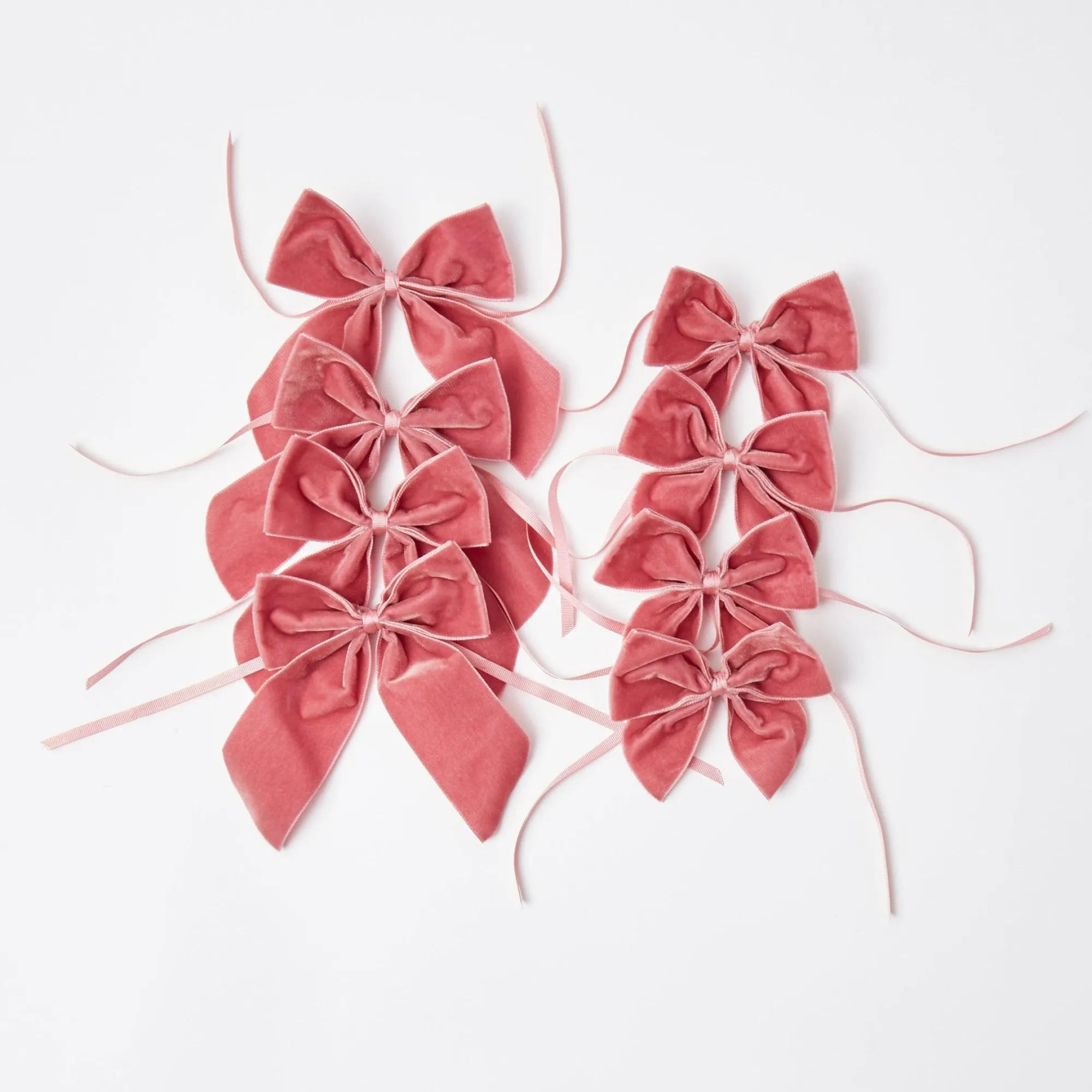 personalised_dusty_pink_n_13.webp Sale Personalised Dusty Pink Napkin Bow Napkin Rings, Bows & Wreaths