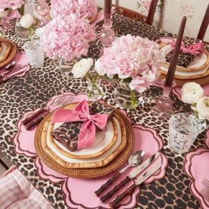 Sale Personalised Dusty Pink Napkin Bow Napkin Rings, Bows & Wreaths