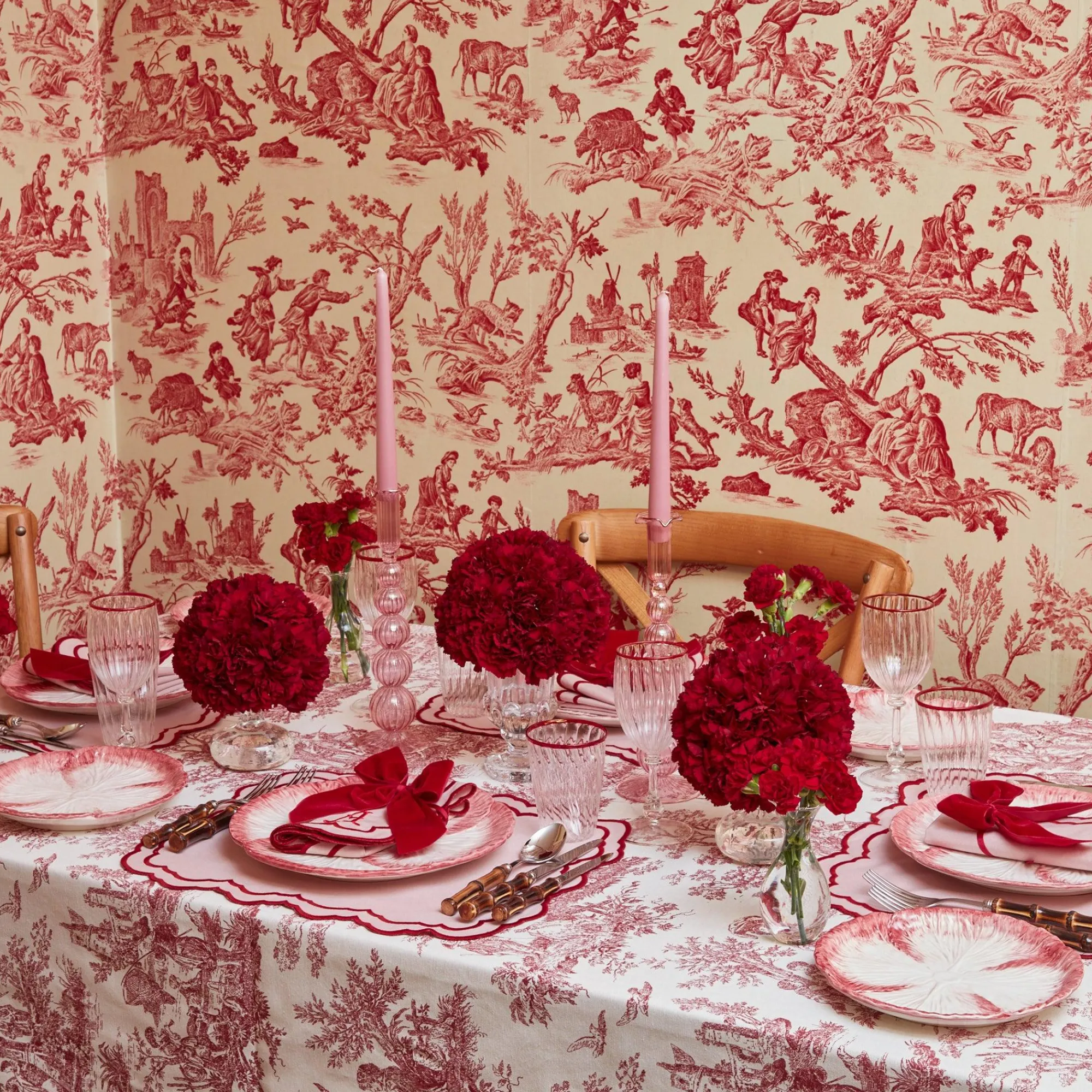 personalised_red_velvet_n_2.webp Online Personalised Red Velvet Napkin Bow Napkin Rings, Bows & Wreaths