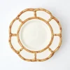 Best Petal Bamboo Ceramic Dinner Plate Bamboo Crockery