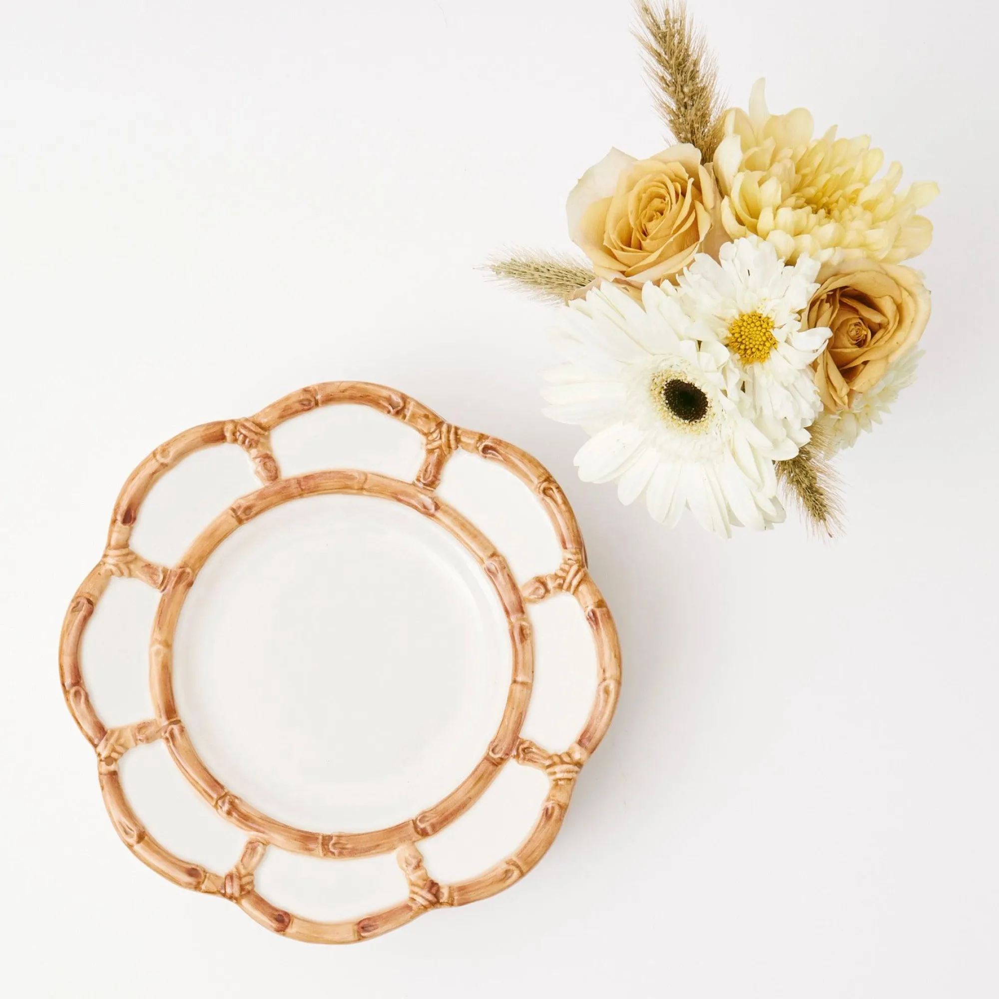 petal_bamboo_ceramic_star_10.webp Best Petal Bamboo Ceramic Starter Plate Bamboo Crockery