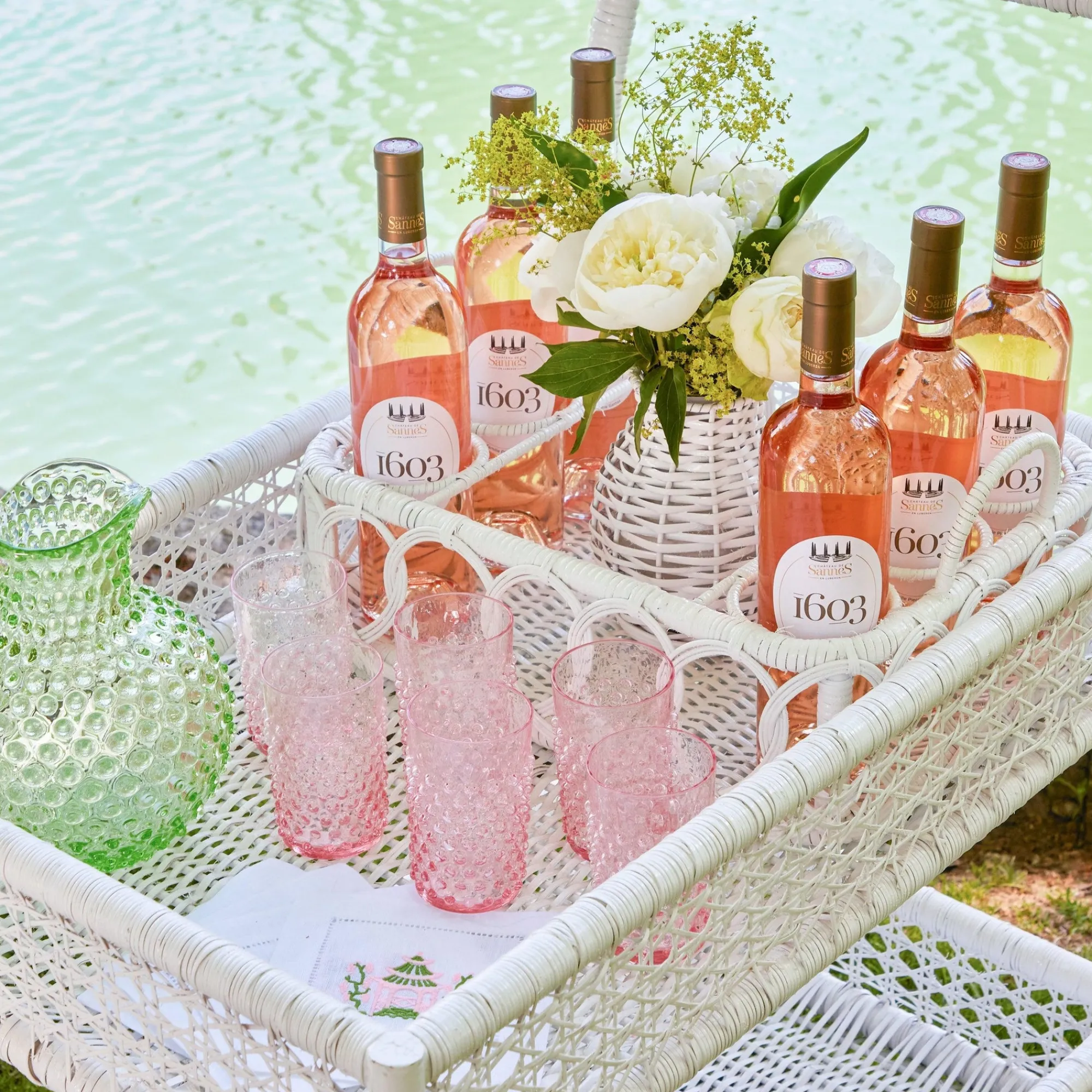 pink__green_pagoda_cockta_2.webp Best Pink & Green Pagoda Cocktail Napkins (Set Of 4) Napkins