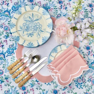 Store Pink Applique Placemats (Set Of 4) Placemats