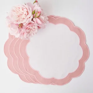 Store Pink Applique Placemats (Set Of 4) Placemats