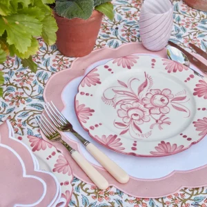 Store Pink Applique Placemats (Set Of 4) Placemats