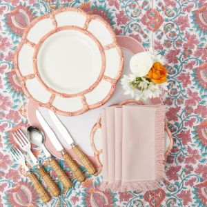 Store Pink Applique Placemats (Set Of 4) Placemats