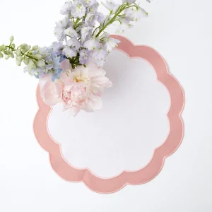 Store Pink Applique Placemats (Set Of 4) Placemats