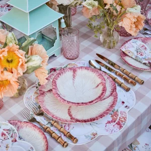 Cheap Pink Capri Lettuce Bowl Lettuce Crockery