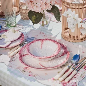 Cheap Pink Capri Lettuce Bowl Lettuce Crockery