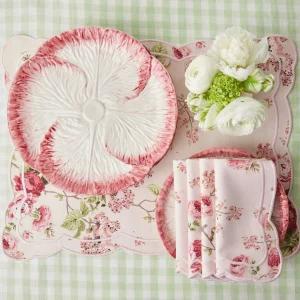 Discount Pink Capri Lettuce Dinner Plate Dinner Plates