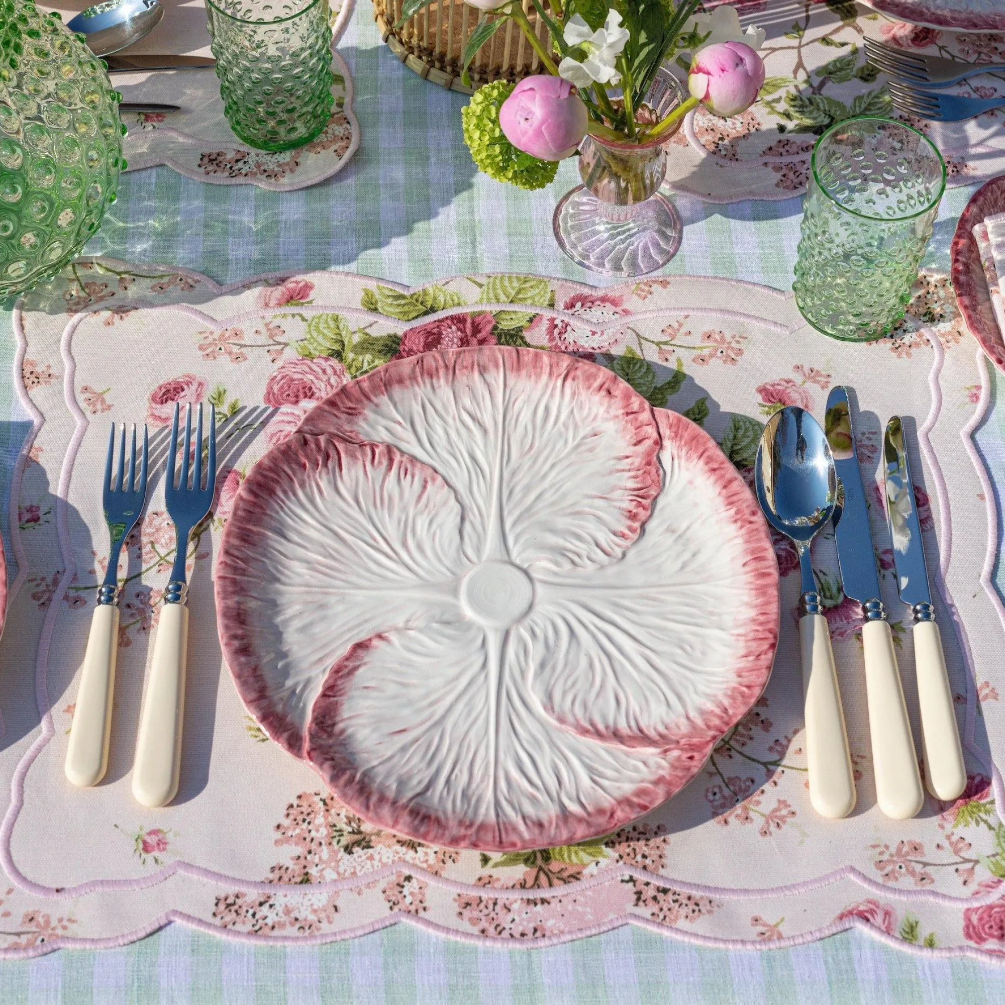 pink_capri_lettuce_dinner_21-3.webp Flash Sale Pink Capri Lettuce Dinner Plate (Set Of 4) Dinner Plates