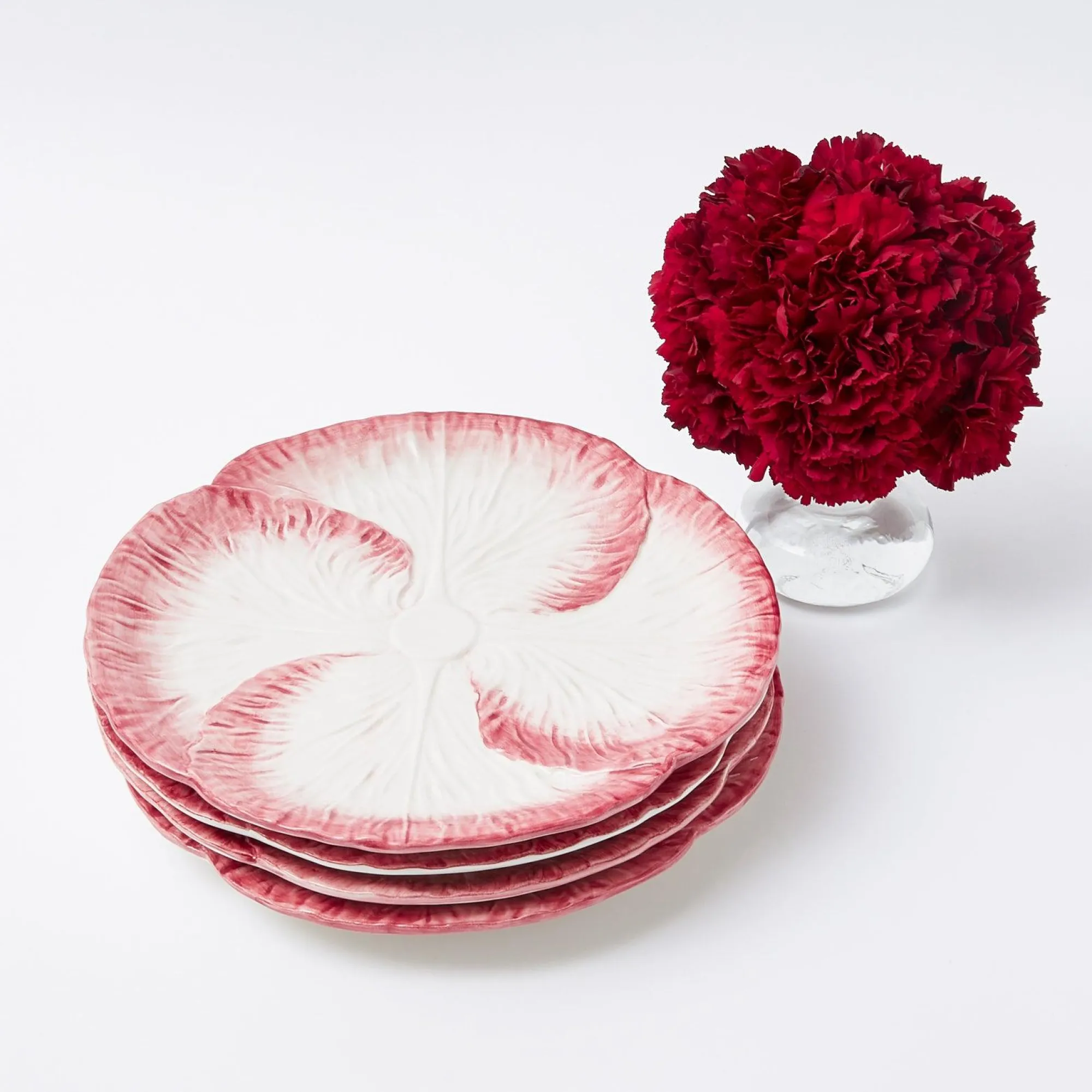 pink_capri_lettuce_dinner_6-3.webp Flash Sale Pink Capri Lettuce Dinner Plate (Set Of 4) Dinner Plates