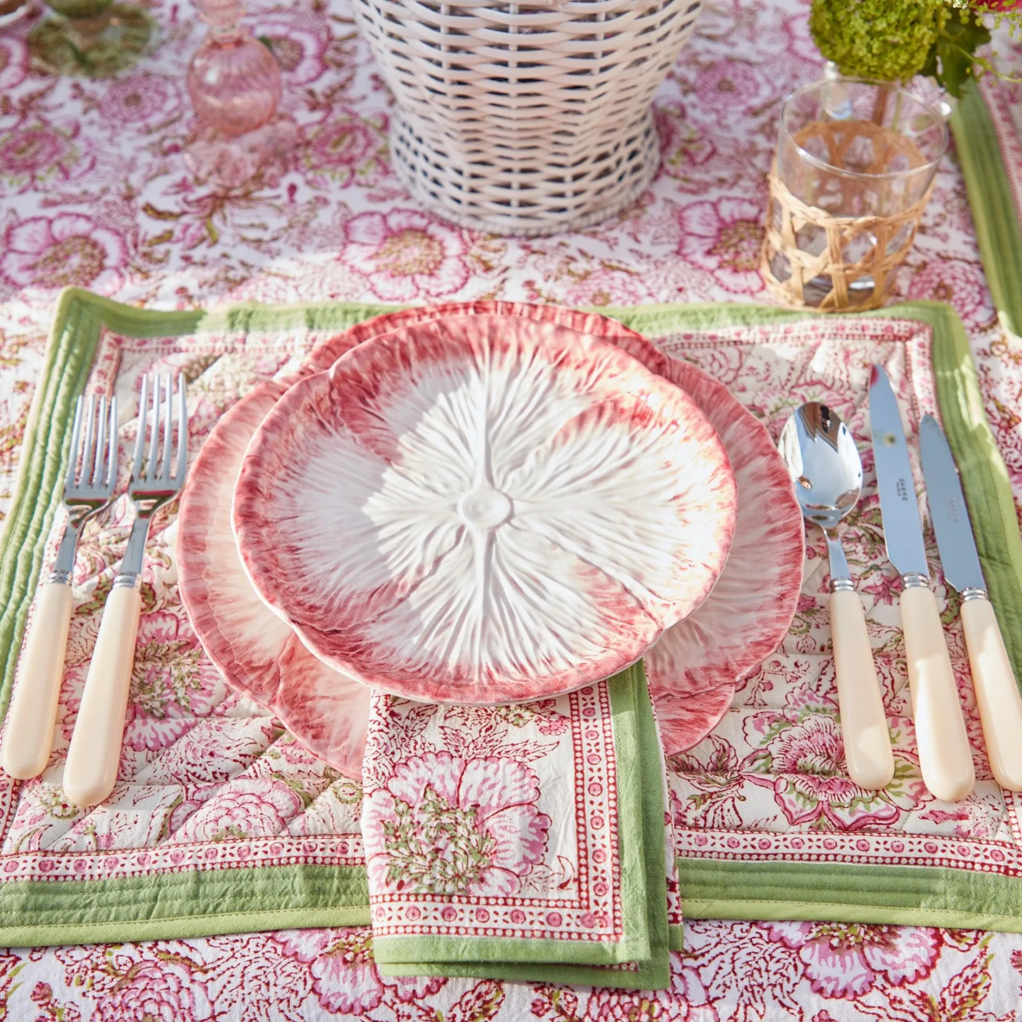 pink_capri_lettuce_starte_13-2.webp Online Pink Capri Lettuce Starter Plate (Set Of 4) Crockery Sets