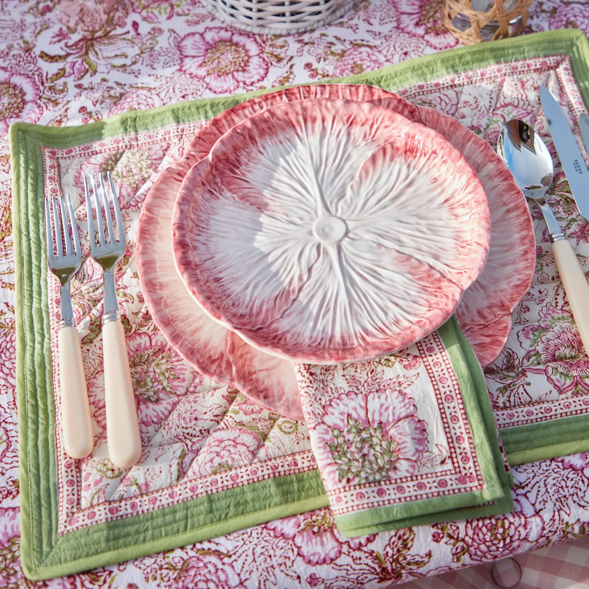 pink_capri_lettuce_starte_15-2.webp Online Pink Capri Lettuce Starter Plate (Set Of 4) Crockery Sets