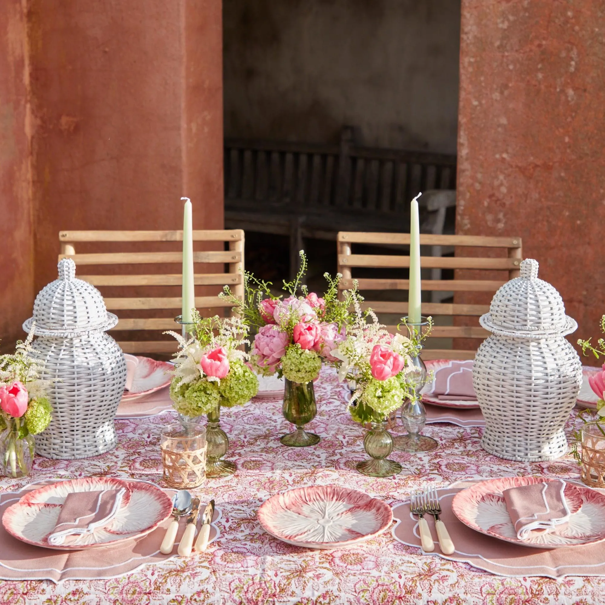 pink_capri_lettuce_starte_19-2.webp Online Pink Capri Lettuce Starter Plate (Set Of 4) Crockery Sets