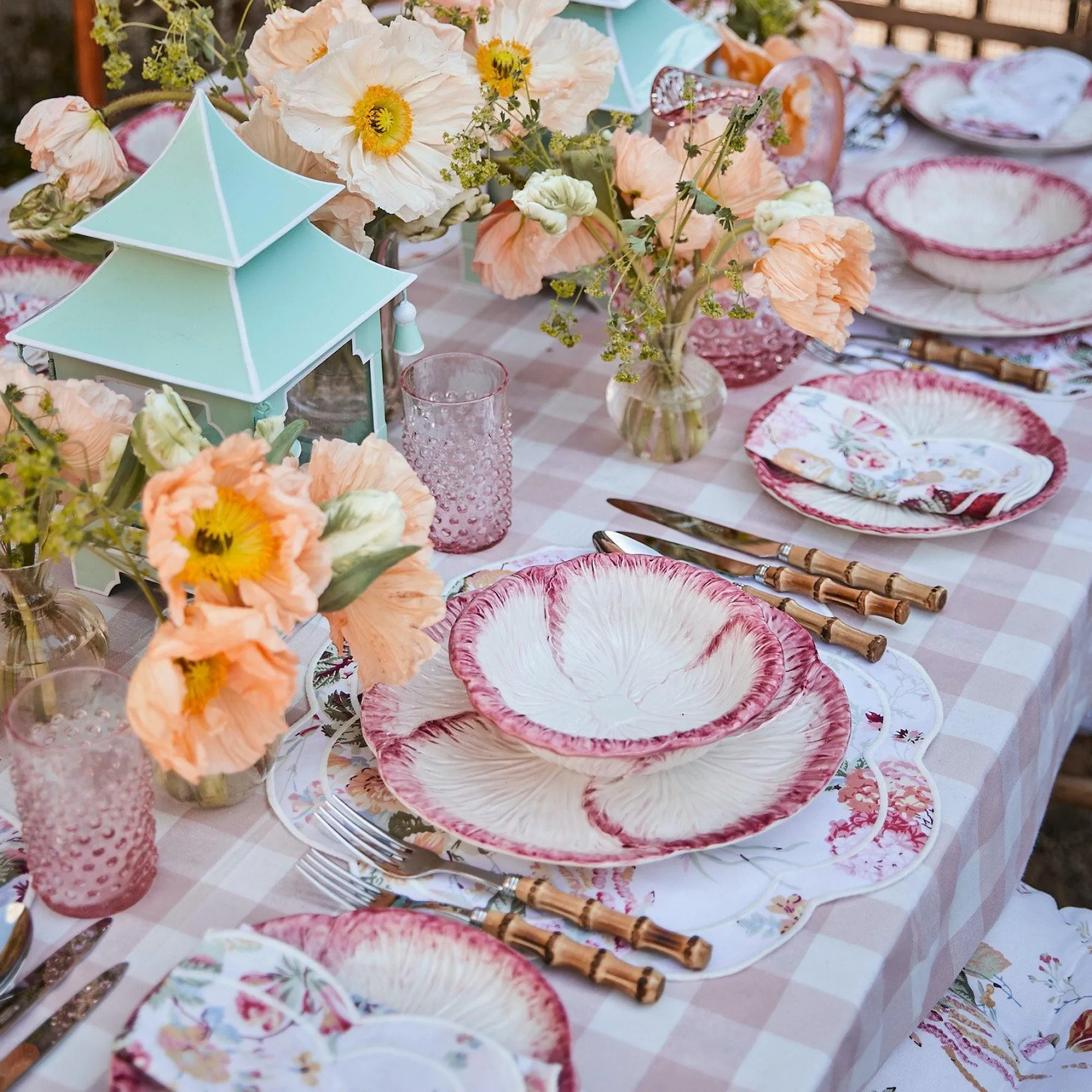 pink_capri_lettuce_starte_27-2.webp Online Pink Capri Lettuce Starter Plate (Set Of 4) Crockery Sets