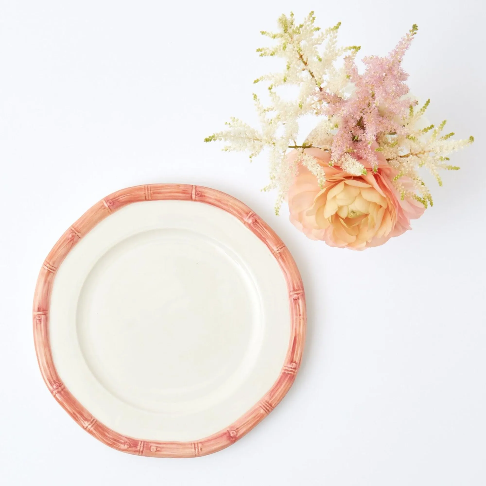 pink_geometric_bamboo_sta_0.webp Outlet Pink Geometric Bamboo Starter Plate Bamboo Crockery