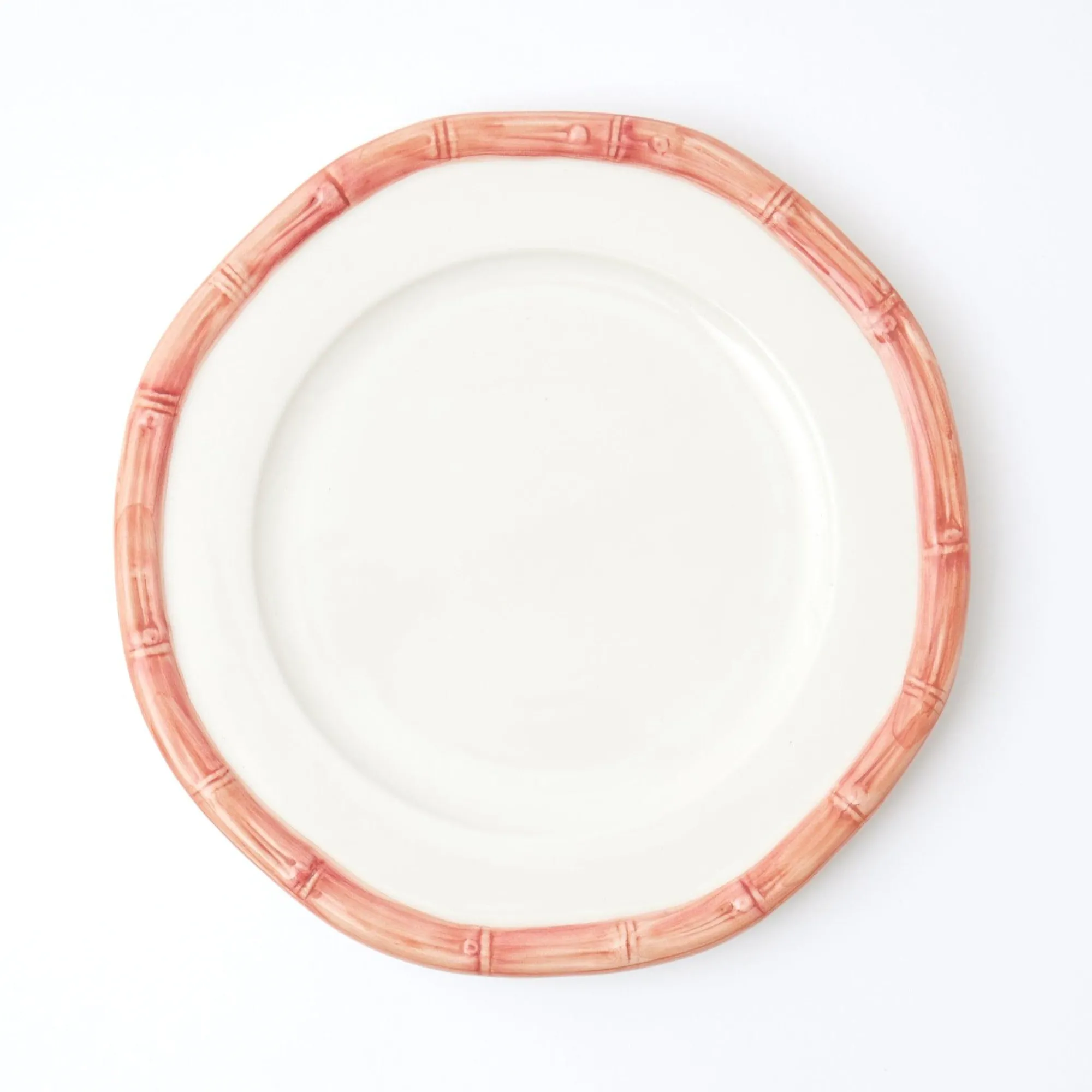 pink_geometric_bamboo_sta_8-1.webp Outlet Pink Geometric Bamboo Starter Plate (Set Of 4) Bamboo Crockery