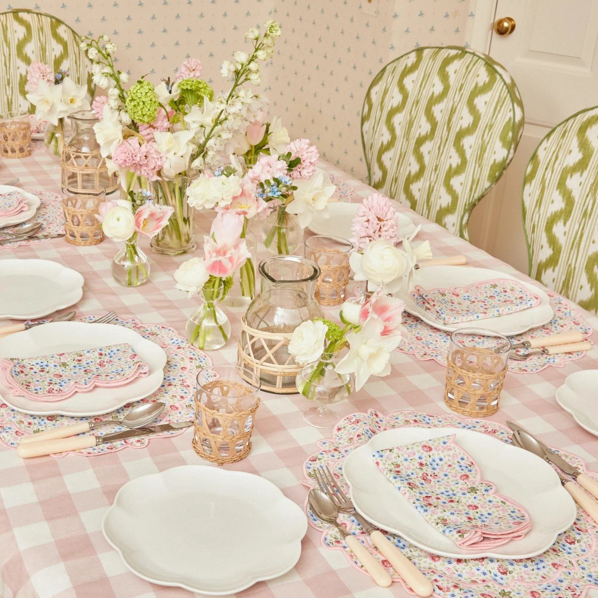 pink_gingham_tablecloth_11.webp Flash Sale Pink Gingham Tablecloth Tablecloths