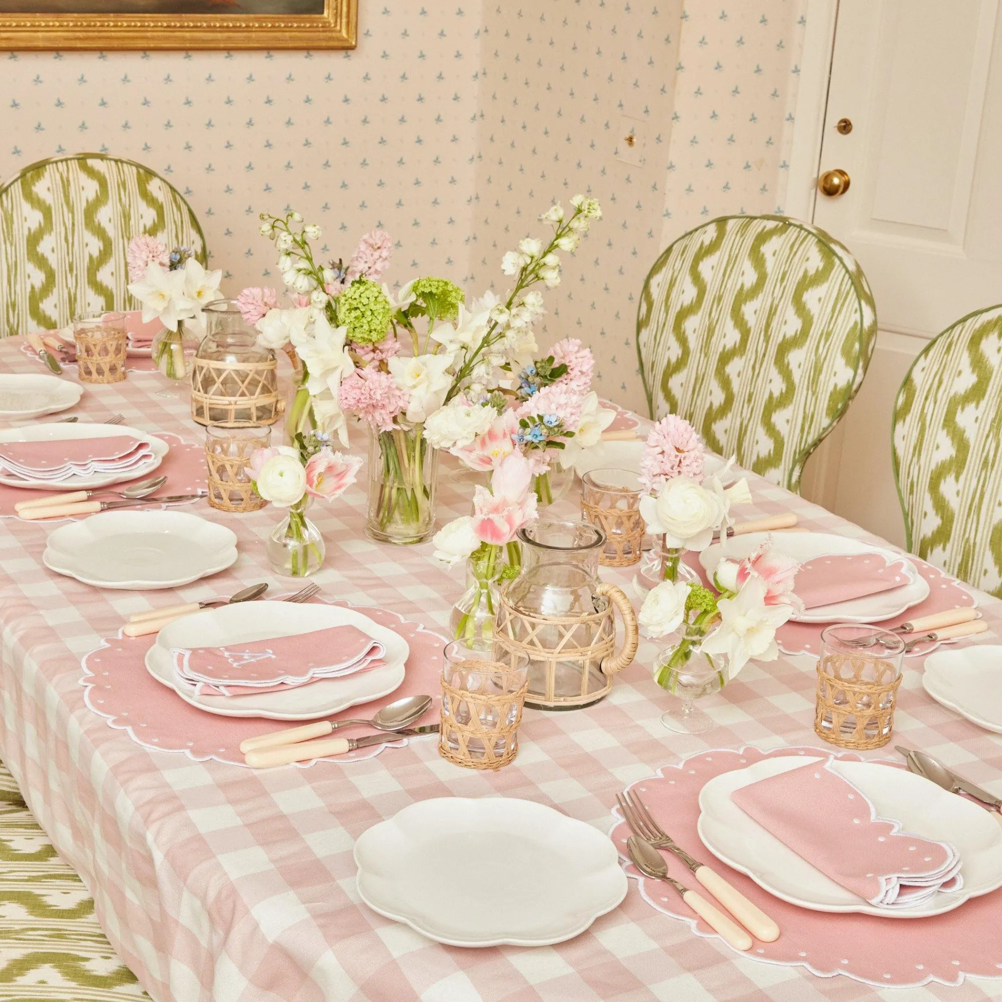 pink_gingham_tablecloth_12.webp Flash Sale Pink Gingham Tablecloth Tablecloths