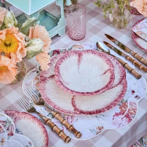 Flash Sale Pink Gingham Tablecloth Tablecloths