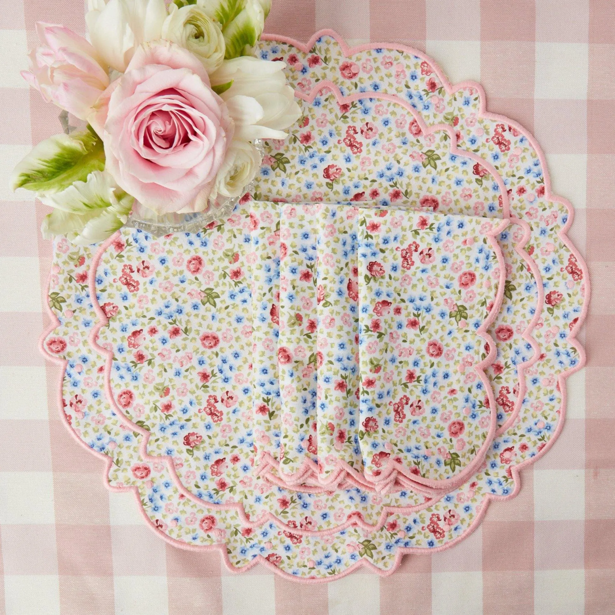 pink_gingham_tablecloth_6.webp Flash Sale Pink Gingham Tablecloth Tablecloths