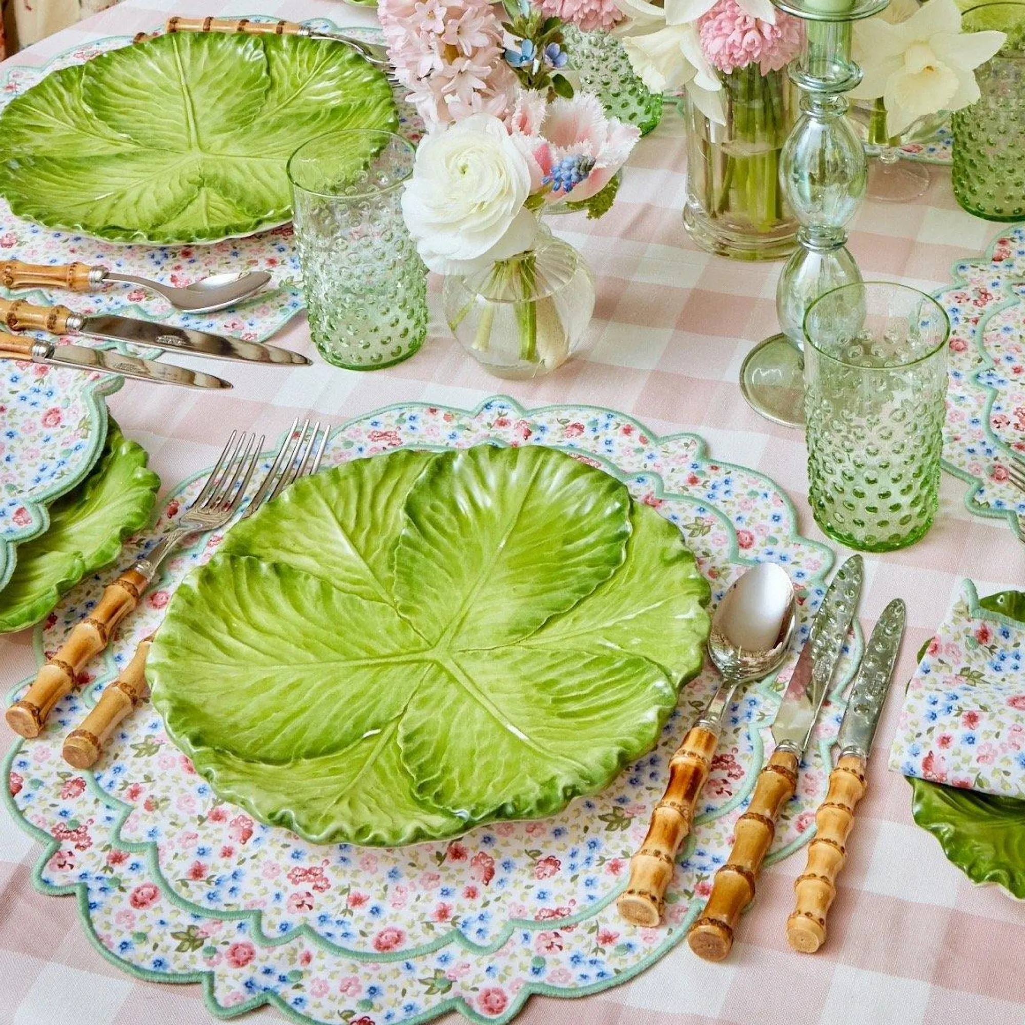 pink_gingham_tablecloth_8.webp Flash Sale Pink Gingham Tablecloth Tablecloths