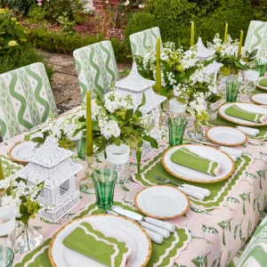 Outlet Pink Lily Of The Valley Tablecloth Tablecloths