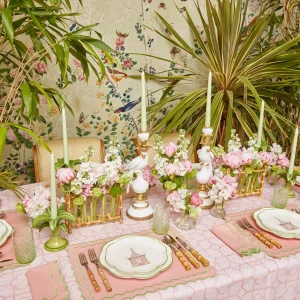 Shop Pink Penelope Napkins (Set Of 4) Napkins