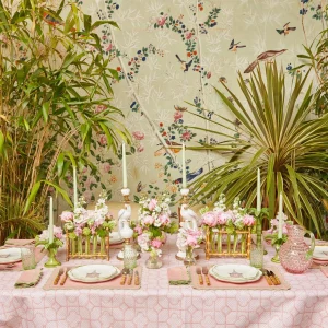 Shop Pink Penelope Napkins (Set Of 4) Napkins