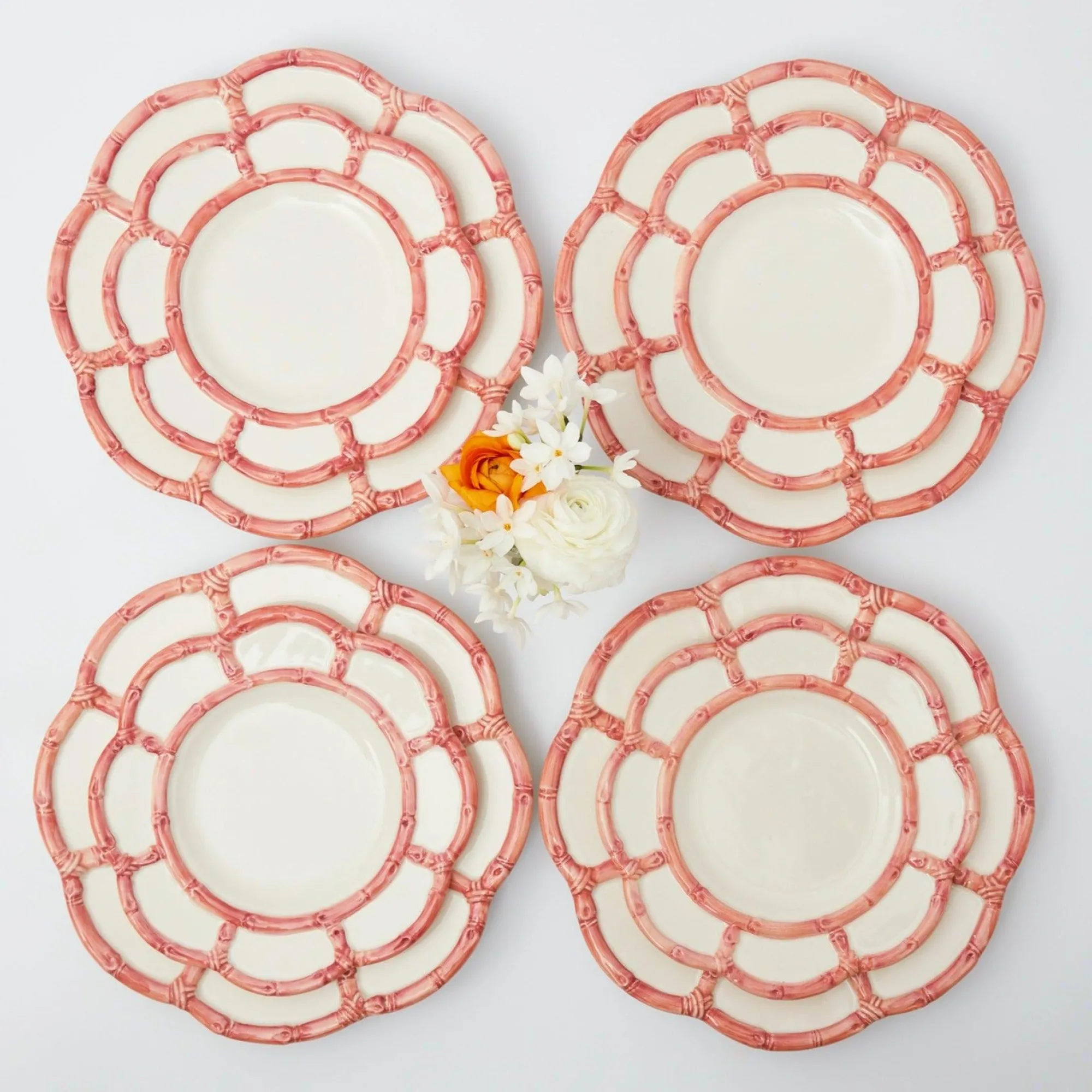 pink_petal_bamboo_dinner__0-4.webp Cheap Pink Petal Bamboo Dinner & Starter Plates (Set Of 8) Crockery Sets