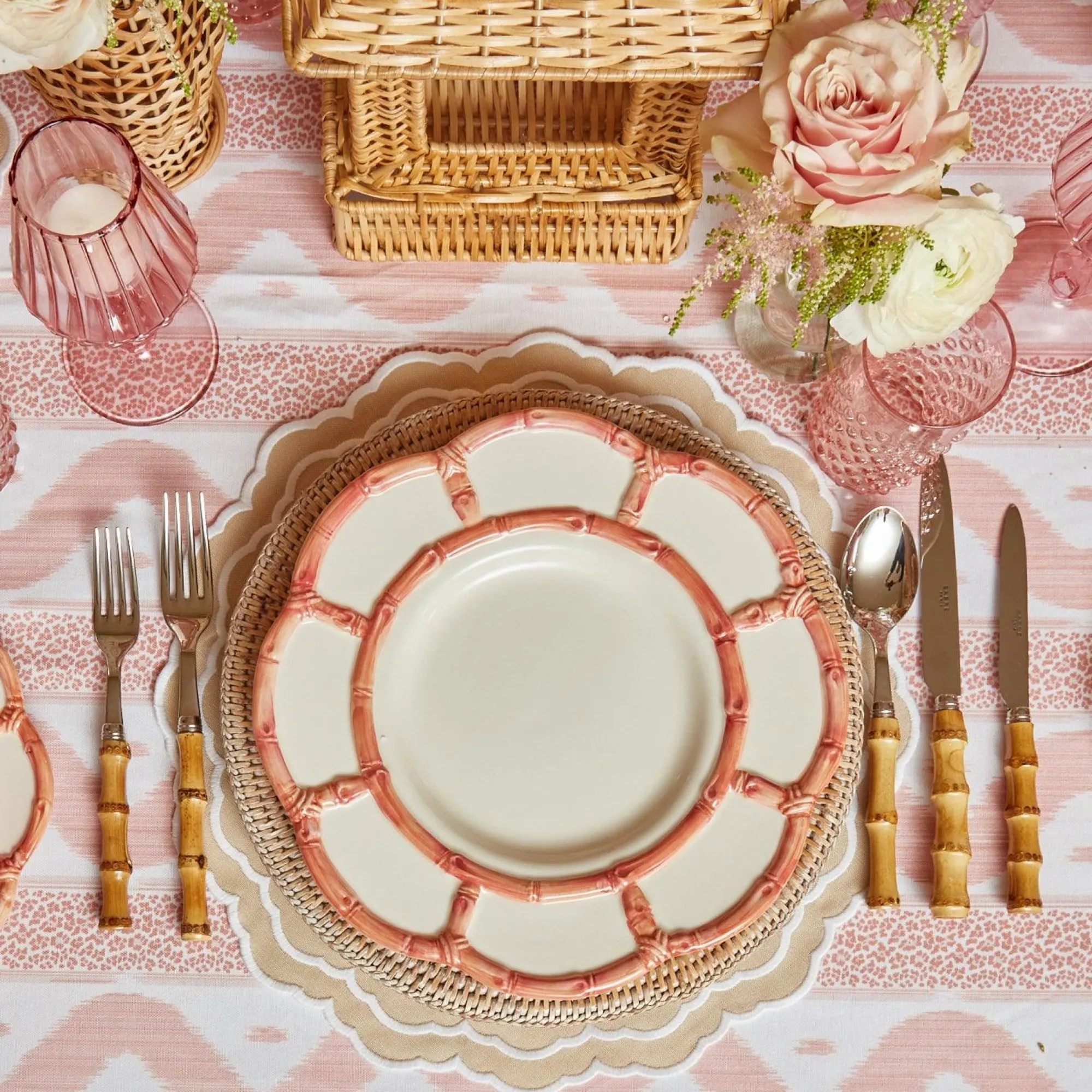 pink_petal_bamboo_dinner__15-1.webp Best Pink Petal Bamboo Dinner Plates (Set Of 4) Crockery Sets