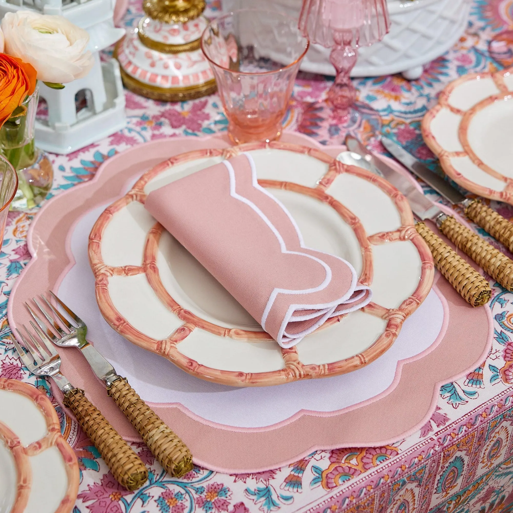 pink_petal_bamboo_dinner__4-4.webp Cheap Pink Petal Bamboo Dinner & Starter Plates (Set Of 8) Crockery Sets
