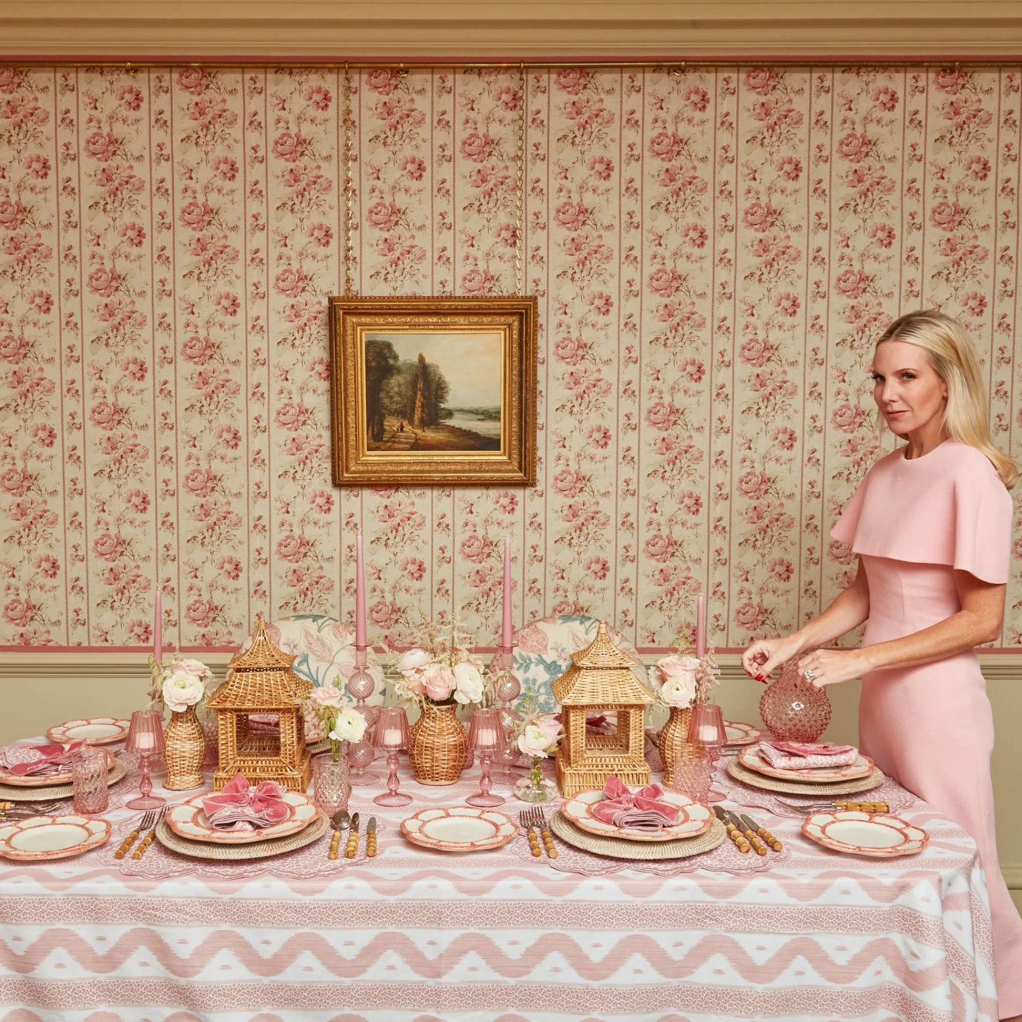 pink_petal_bamboo_dinner__6-3.webp Best Pink Petal Bamboo Dinner Plates (Set Of 4) Crockery Sets