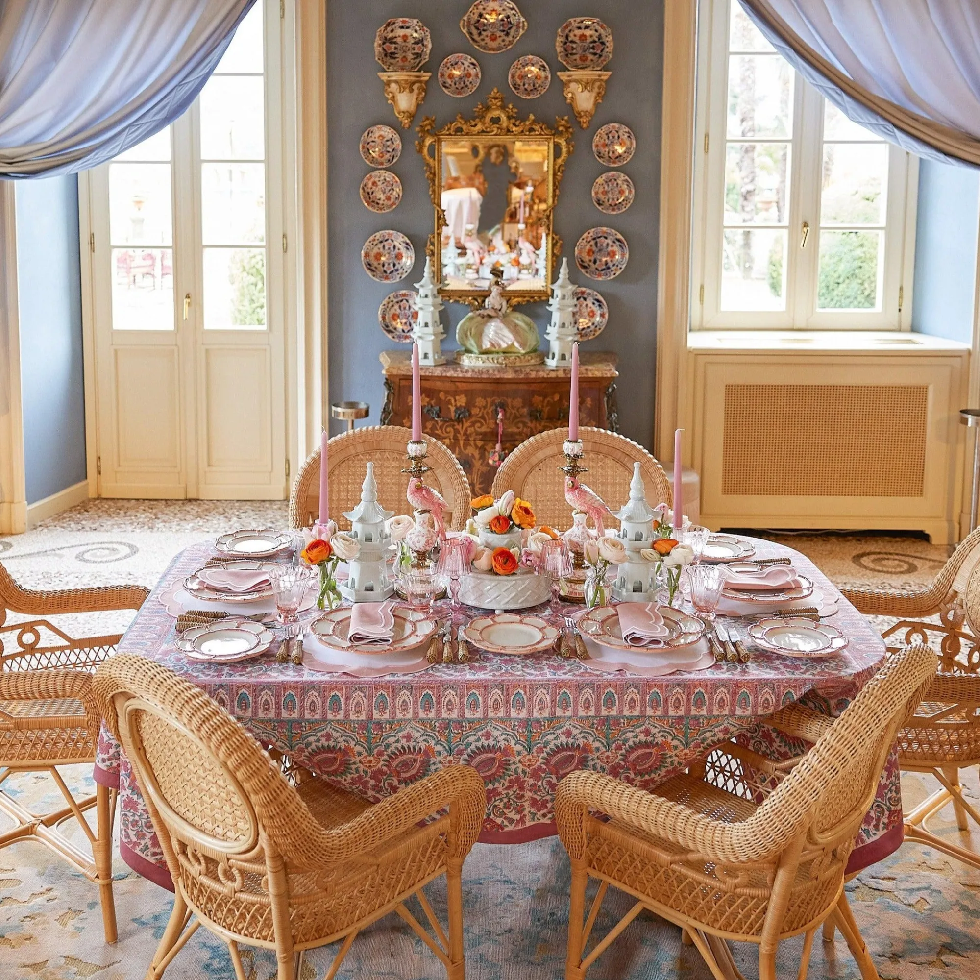 pink_petal_bamboo_dinner__6-7.webp New Pink Petal Bamboo Dinner Plate Dinner Plates