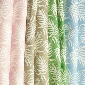 Discount Pink Trailing Ferns Fabric Serena Fresson Fabrics