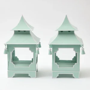 Best Sale Pistachio Green Pagoda Lantern Pagodas & Lanterns