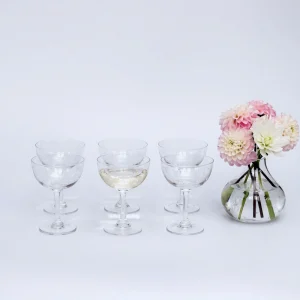 Best Poppy Prosecco Coupe (Set Of 6) Glasses
