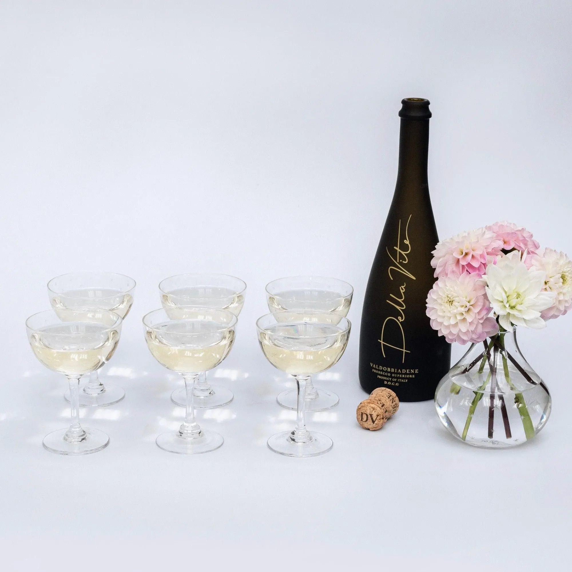 poppy_prosecco_coupe_set__5.webp Best Poppy Prosecco Coupe (Set Of 6) Glasses