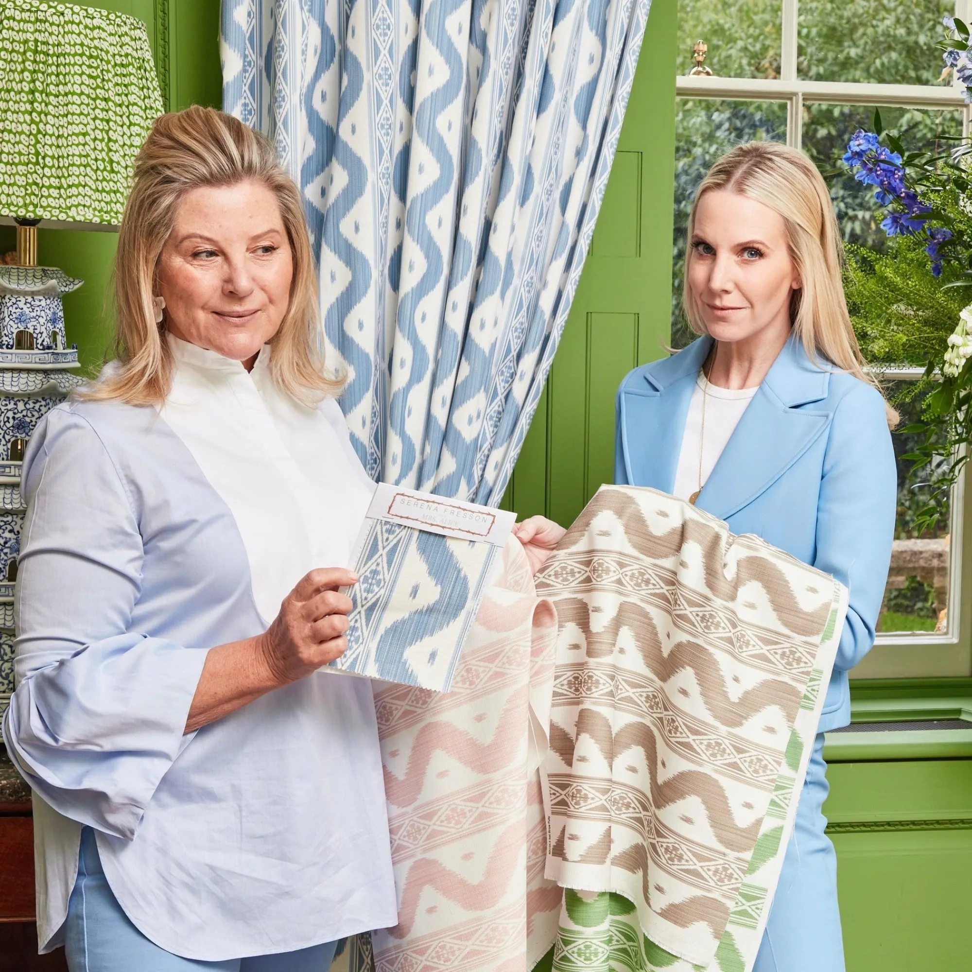 putty_ikat_stripe_fabric_2.webp Hot Putty Ikat Stripe Fabric Serena Fresson Fabrics