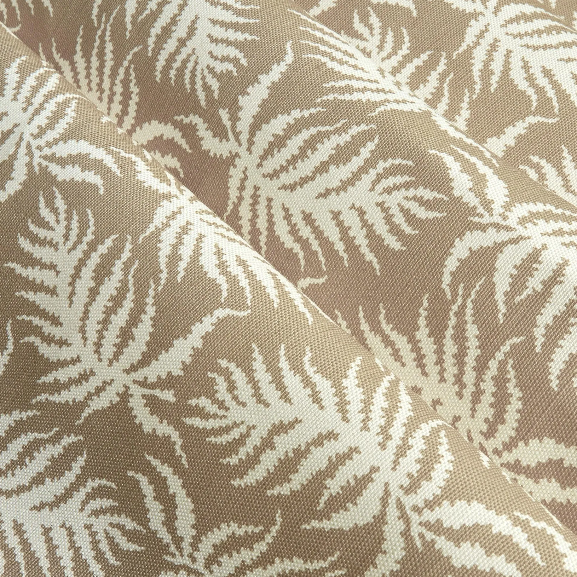 putty_trailing_ferns_fabr_0.webp Clearance Putty Trailing Ferns Fabric Serena Fresson Fabrics