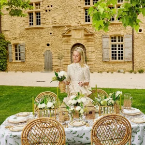 Shop Raffia Water Glasses & Jug Set Jugs