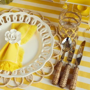 Online Rattan Cutlery (5 Piece) Cutlery Sets