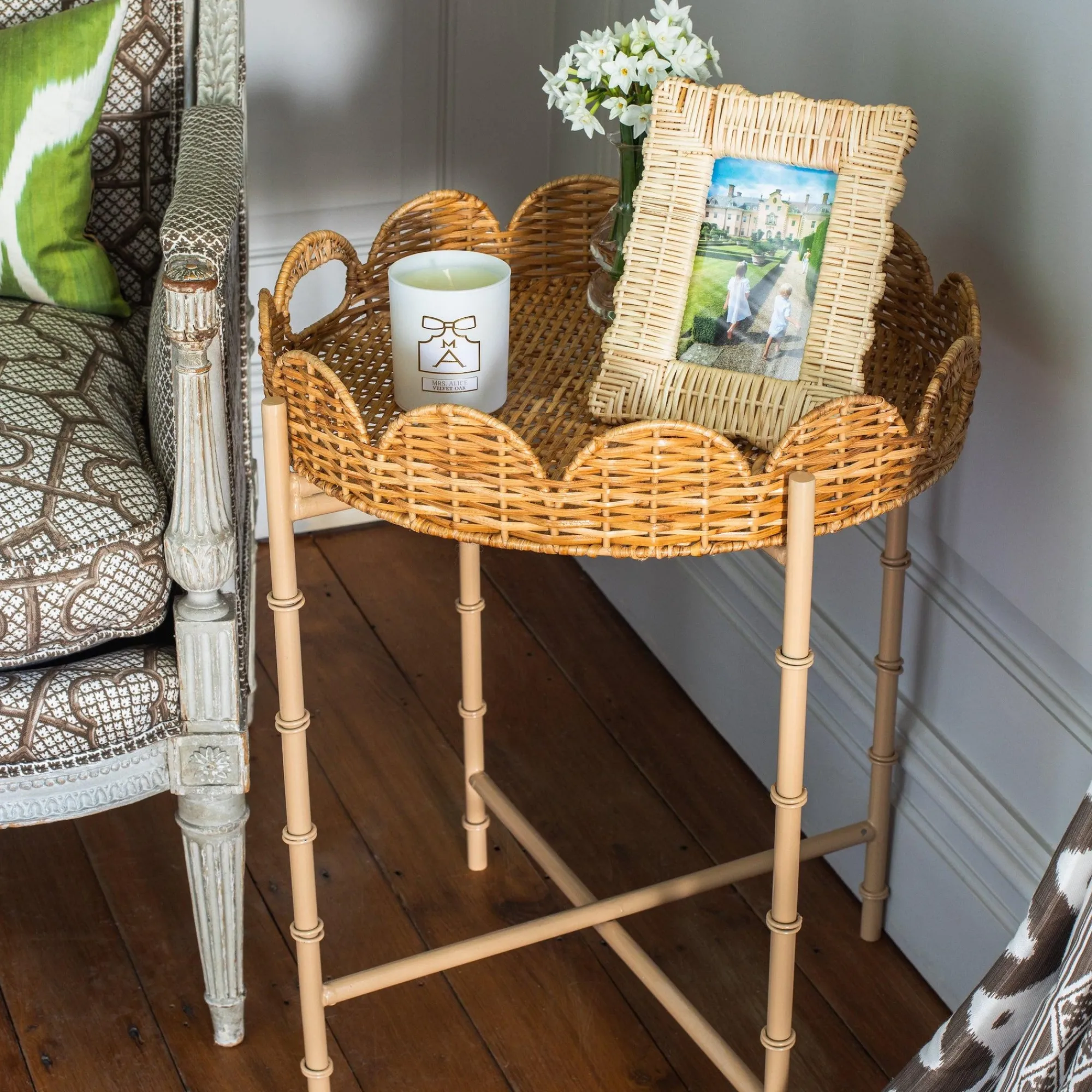 rattan_photo_frame_pair_8.webp Clearance Rattan Photo Frame (Pair) Rattan Tableware