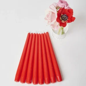 Cheap Red Candles (Set Of 8) Candles