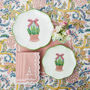 Shop Scalloped Easter Dinner & Starter Plate (Set Of 8) Crockery Sets